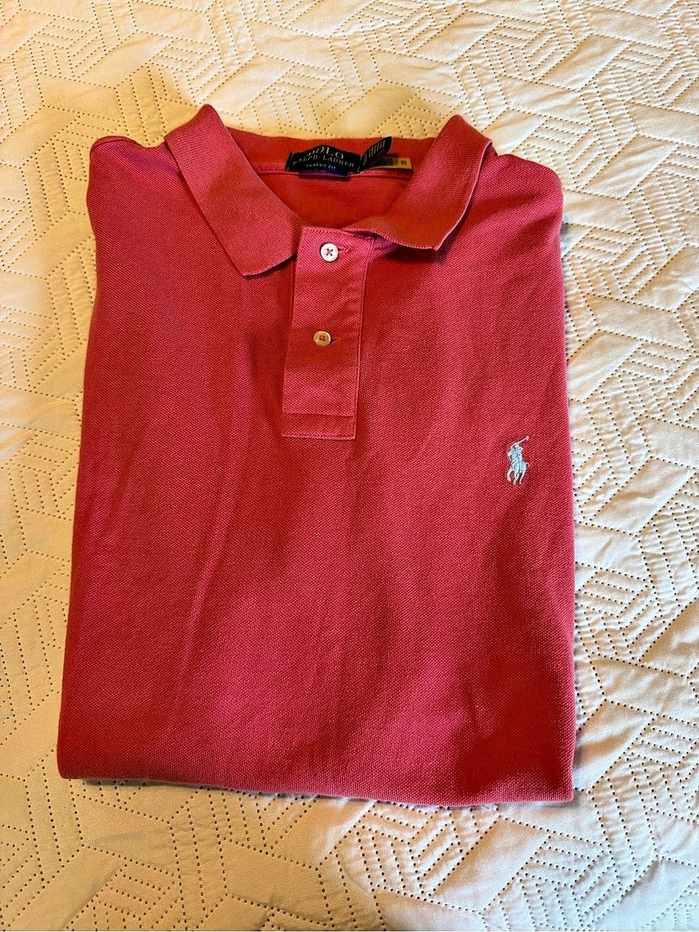 Polo Ralph Lauren Classic Fit Polo Pink XL